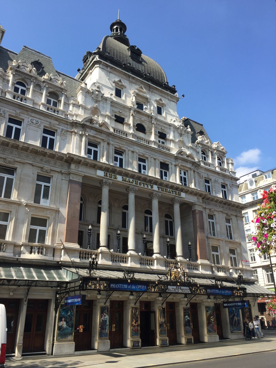 Her Majesty's Theatre Haymarket external repairs programme